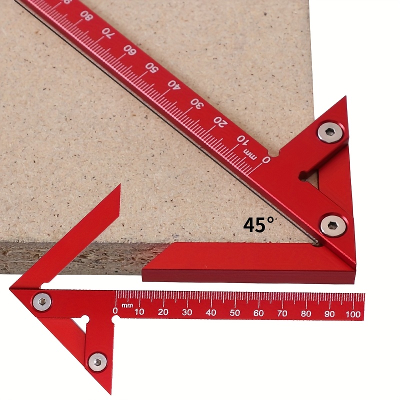 Woodworking Essentials - 센터 파인더 라인 게이지 45/90도 각도