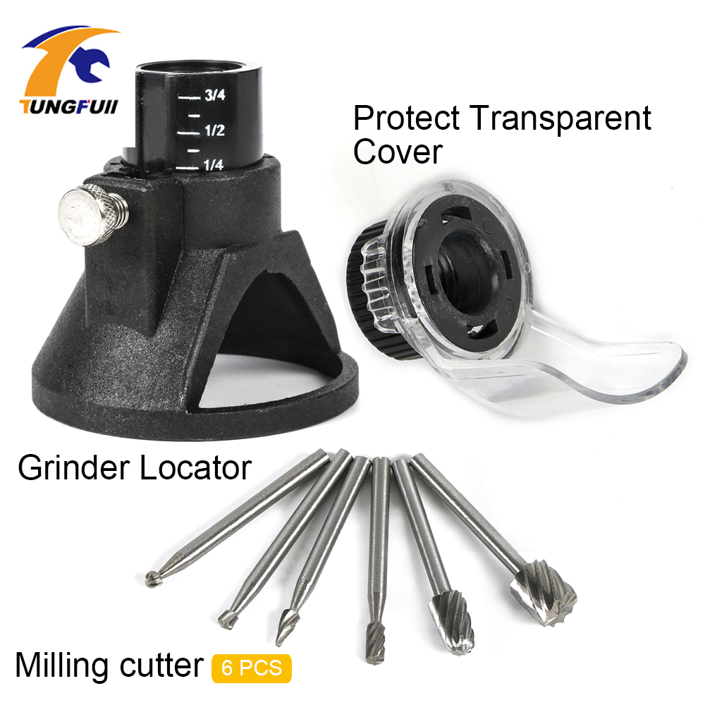 Woodworking Veneer Cutter - Tungfull DREMEL 그라인더 보호 커버, 조각