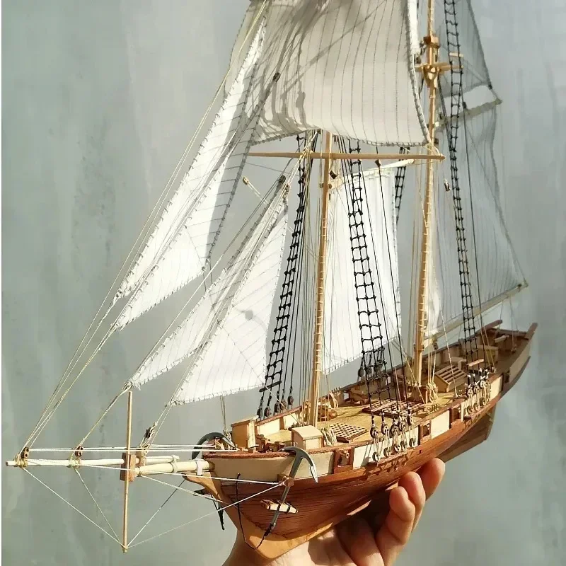 Woodworking Kits For Kids - 나무 조립 골동품 요트 모델 구축