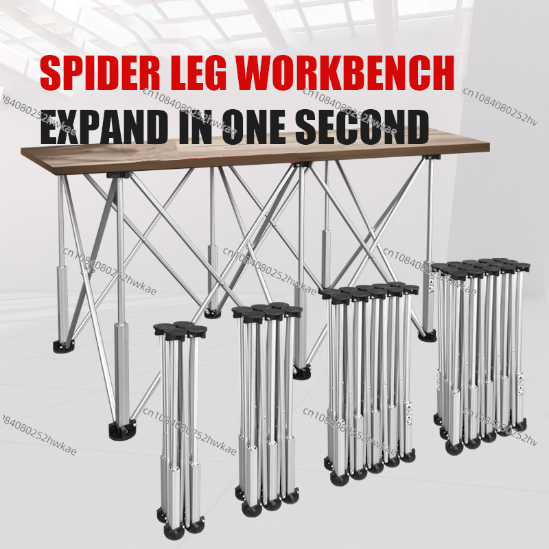 Woodworking Work Table - 접이식 목공 작업대 플레이트 목재 유리