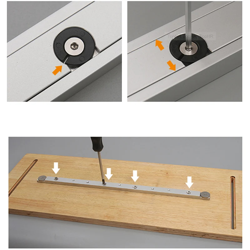 1Pc T-트랙 슬롯 마이 터 바 슬라이더 테이블 톱  - Woodworking Work Table 리뷰 및 가격
