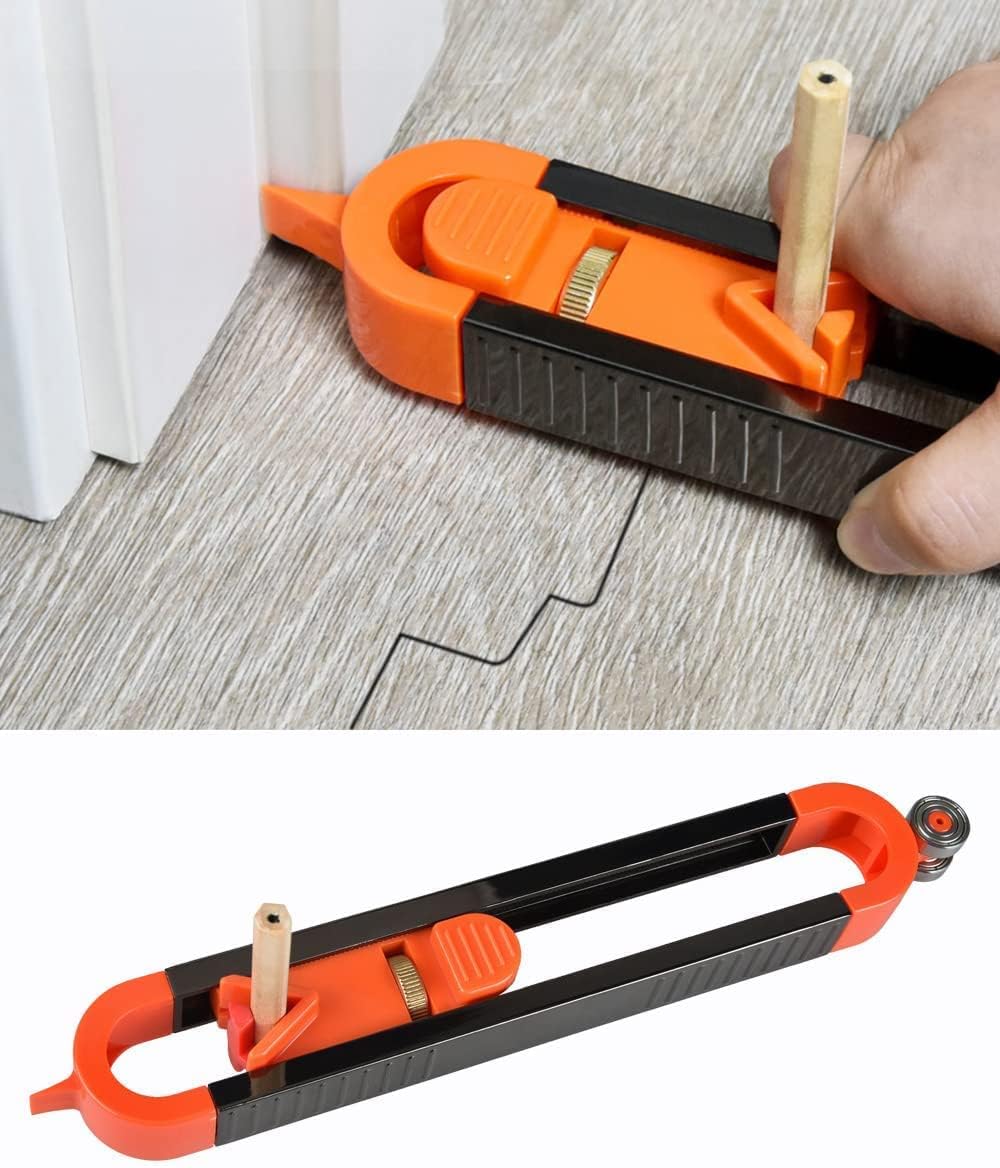 윤곽 게이지 스크라이빙 도구, 불규칙한 모양을 위한 정 - Woodworking Equipment 리뷰 및 가격