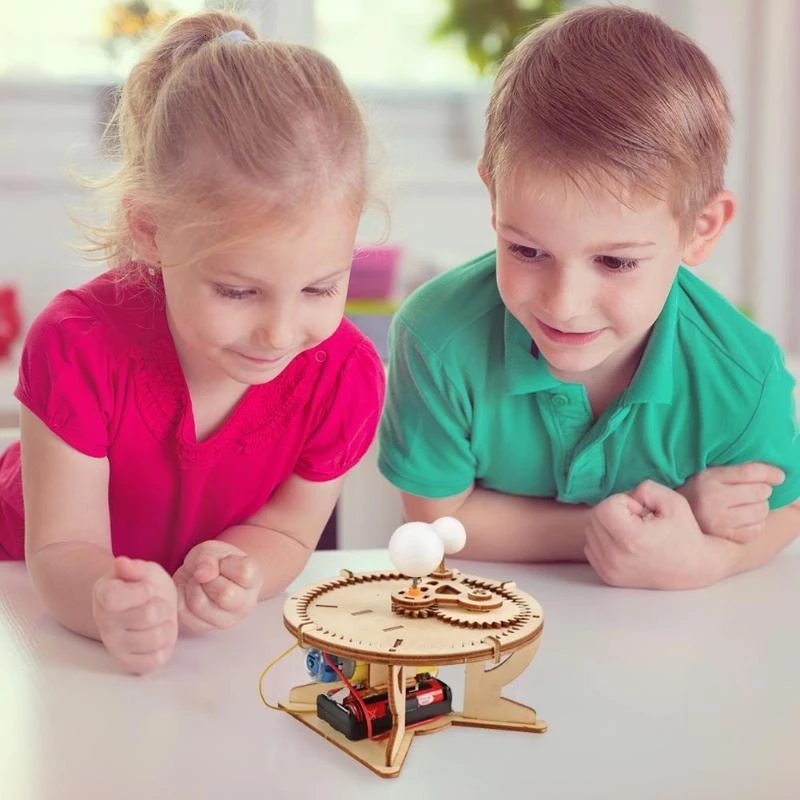 태양계 천문학 태양 지구 달 행성 모델 DIY 나무 퍼 - Woodworking Kits For Kids 리뷰 및 가격