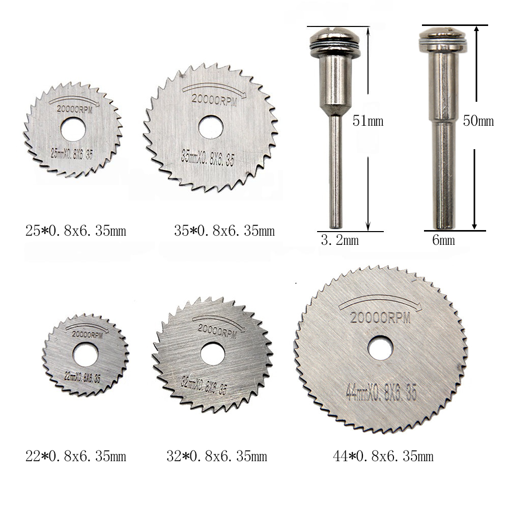 3.2mm/6mm 연결봉 핸드 드릴 원형 톱날 미니 전 - Woodworking Equipment 리뷰 및 가격