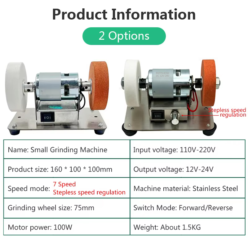 110V-220V 미니 연삭기 테이블 연삭 거친 및 미 - Woodworking Work Table 리뷰 및 가격