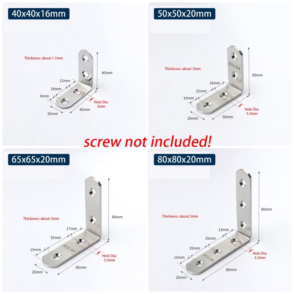 1Pcs 캐비닛 스크린 벽 각도 브래킷 가구 패스너 S - Woodworking Joints 리뷰 및 가격