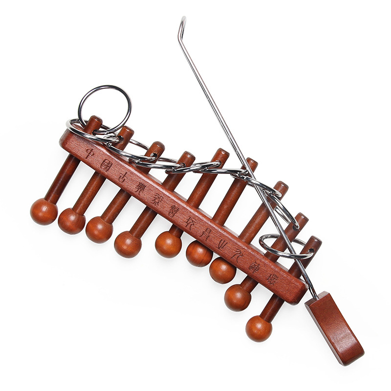 고전 중국식 아홉 링 퍼즐 성인 및 어린이용 고난이도  - Woodworking Kids Toys 리뷰 및 가격