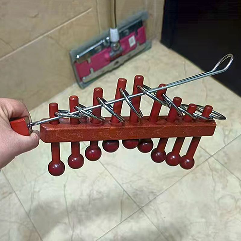 고전 중국식 아홉 링 퍼즐 성인 및 어린이용 고난이도  - Woodworking Kids Toys 리뷰 및 가격