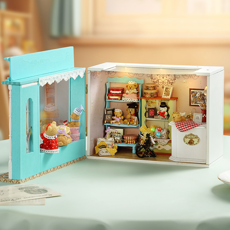 베어 스토리 스토어 카사 미니어처 모델 키트, DIY  - Woodworking Kits For Kids 리뷰 및 가격