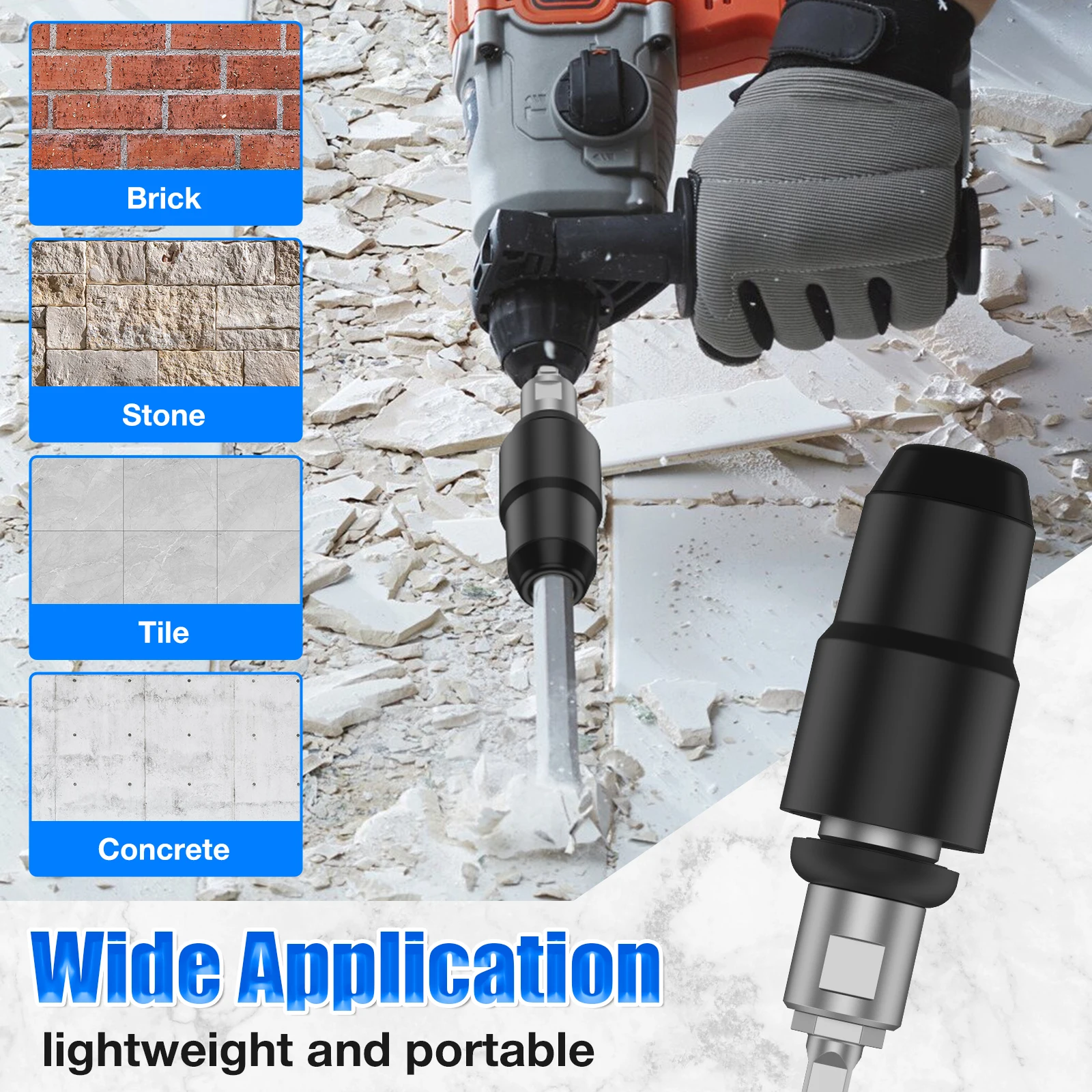 SDS-Plus에서 SDS-Max로 변환 어댑터 로터리 - Woodworking Hammer 리뷰 및 가격