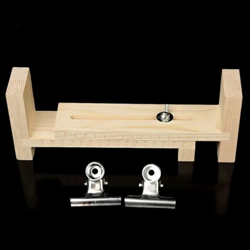 원목 팔찌 엮기 고정 도구 - 빨간색 끈 엮기용 조절  - Woodworking Shops 리뷰 및 가격