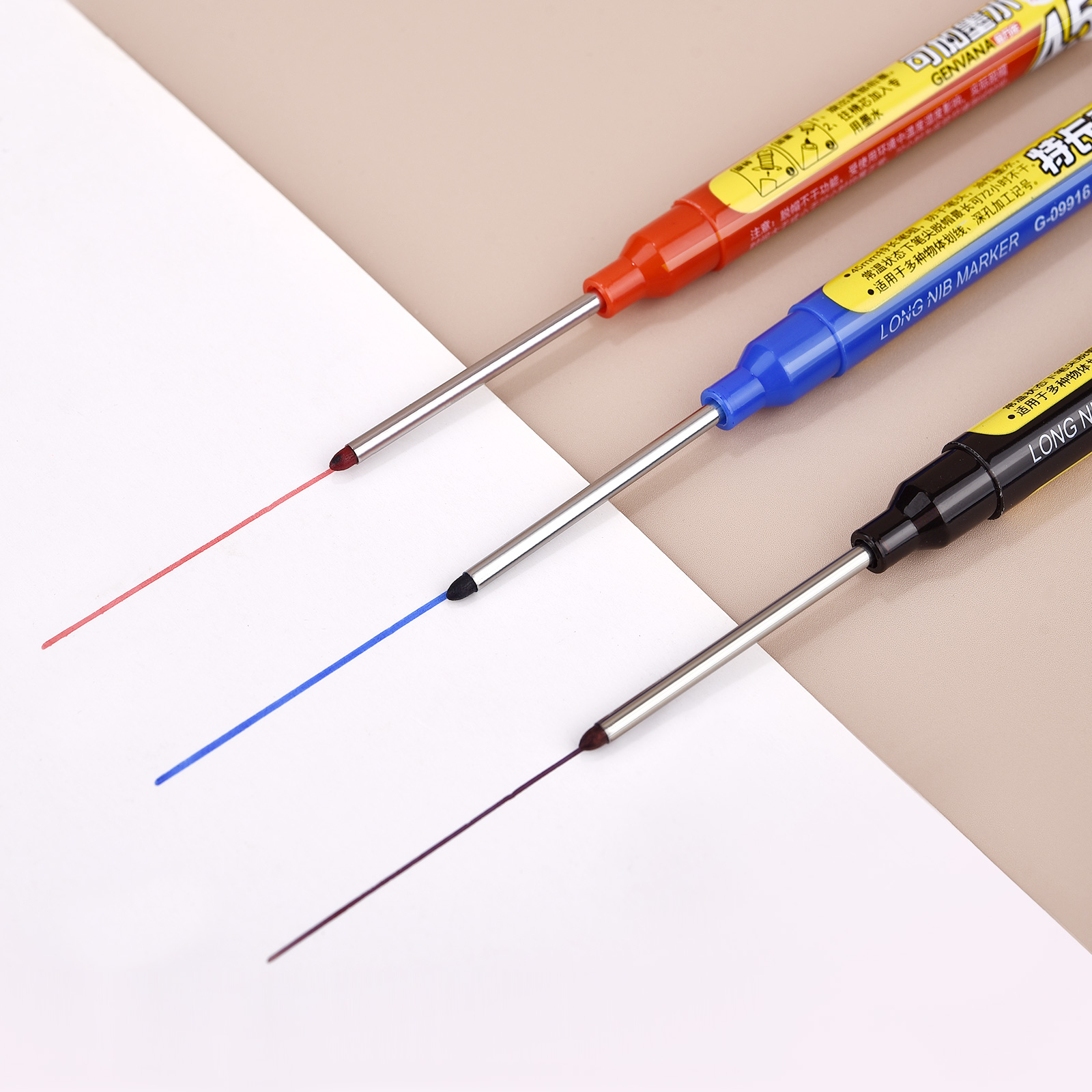 45mm 방수 깊은 구멍 마커 펜 긴 펜촉 머리 목수  - Woodworking Essentials 리뷰 및 가격