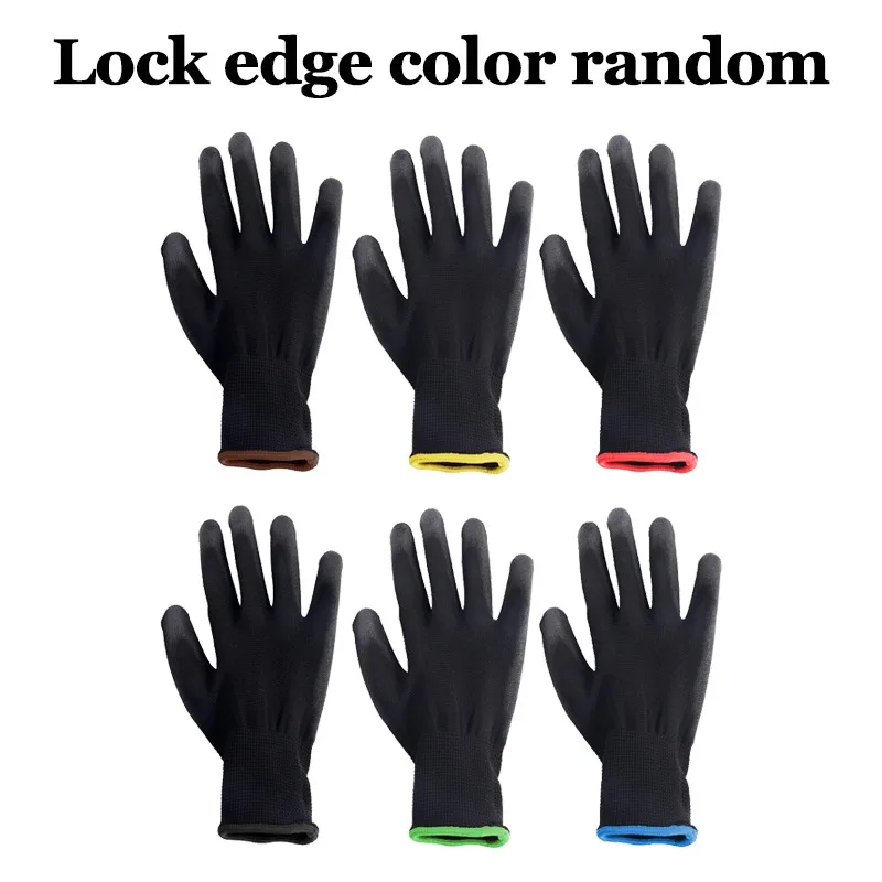 20PCS 블랙 PU 코팅 장갑 나일론 폴리우레탄 장갑 - Woodworking Gloves 리뷰 및 가격
