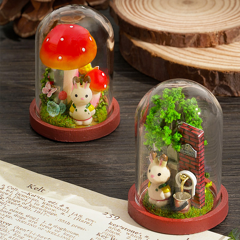 큐트비 DIY 돌하우스 나무 인형의 집 미니어처 가구  - Woodworking Kits For Kids 리뷰 및 가격