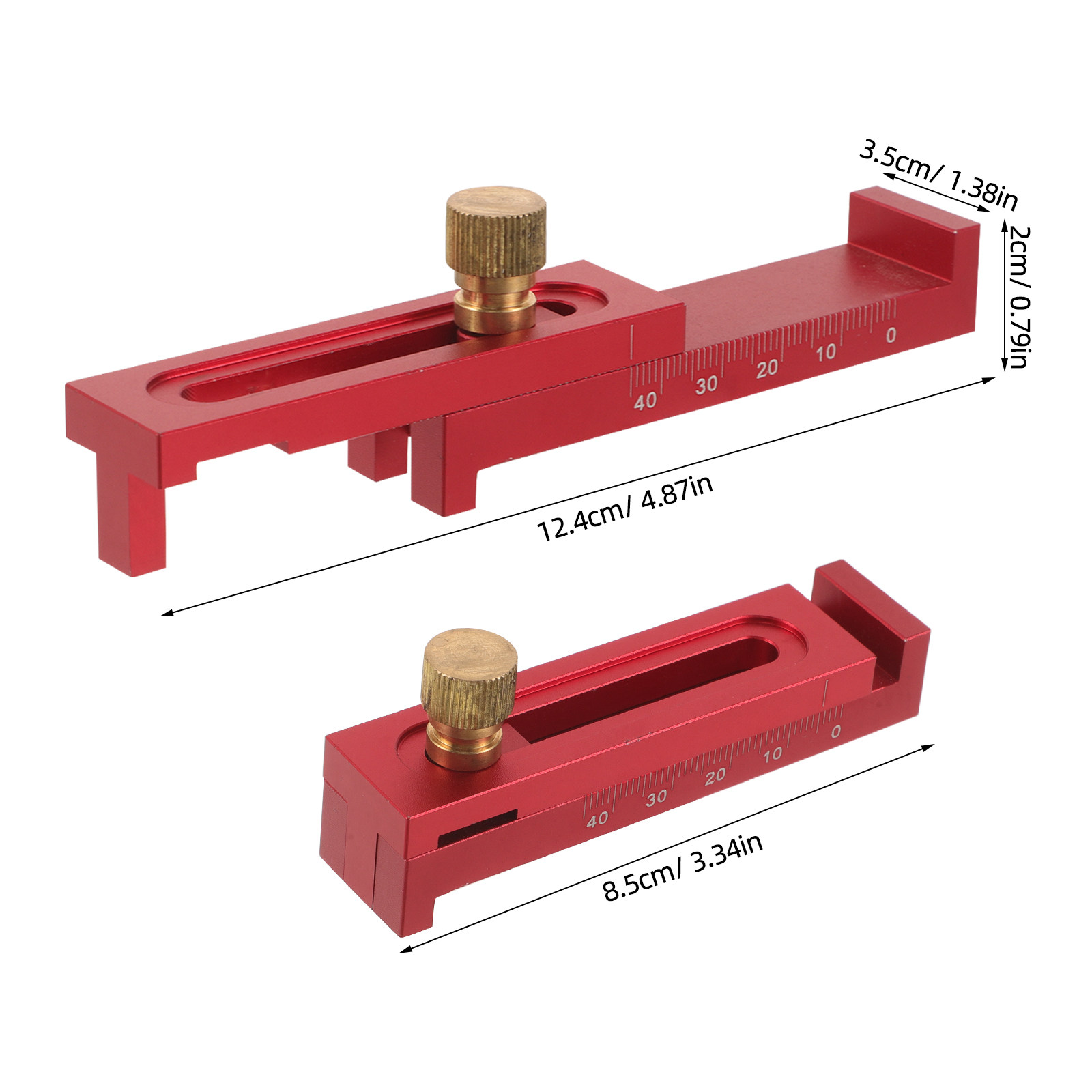 목공용 측정 자 5-40mm 알루미늄 합금 모티스 게이 - Woodworking Joints 리뷰 및 가격