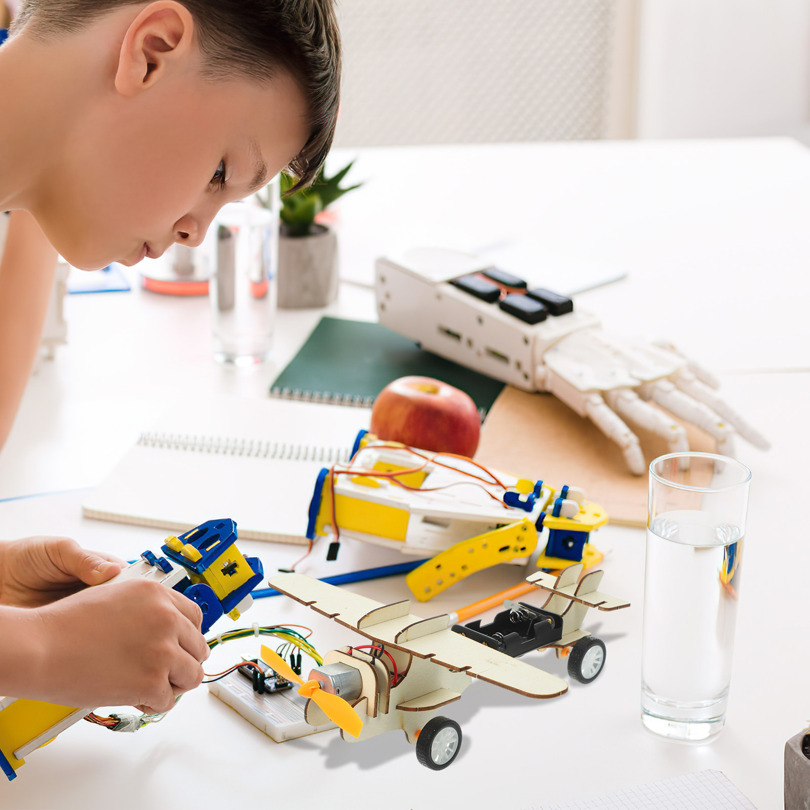 1세트 나무 글라이더 비행기 DIY 과학 키트 어린이용 - Woodworking Kits For Kids 리뷰 및 가격