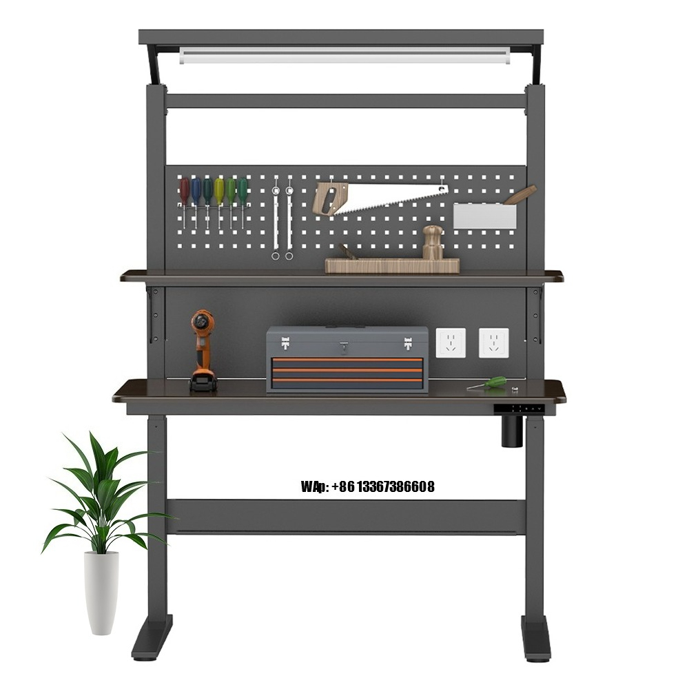 높이 조절 가능한 바닥 설치형 작업대, 헤비 듀티 작업 - Woodworking Work Table 리뷰 및 가격
