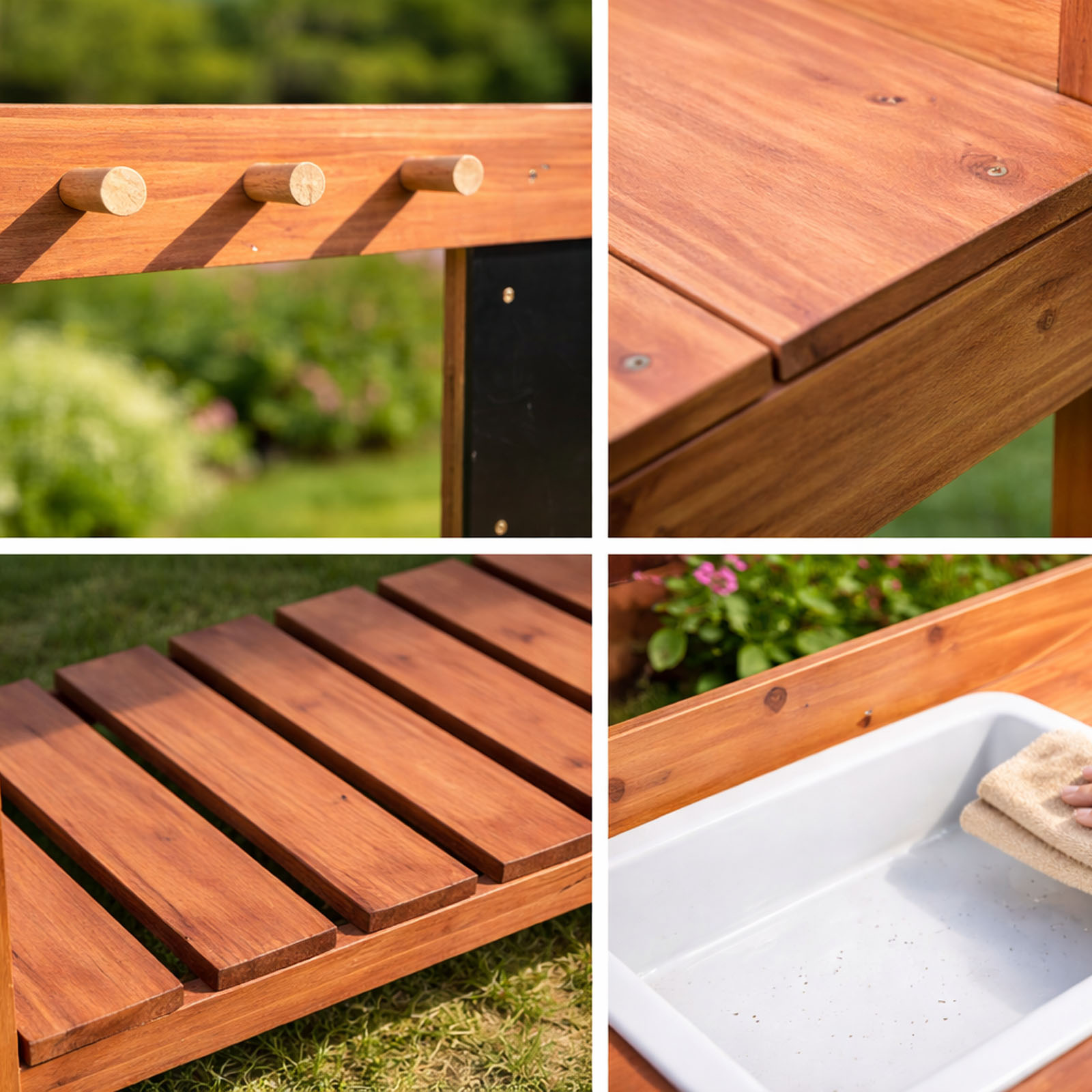 어린이용 나무 화분대, 실내외 정원 재배 테이블, 작업 - Woodworking Work Table 리뷰 및 가격