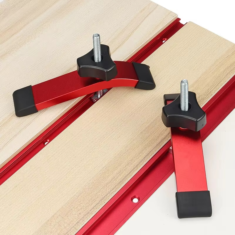 1/2Pcs 빠른 작동 홀드 다운 클램프 알루미늄 프레 - Woodworking Equipment 리뷰 및 가격