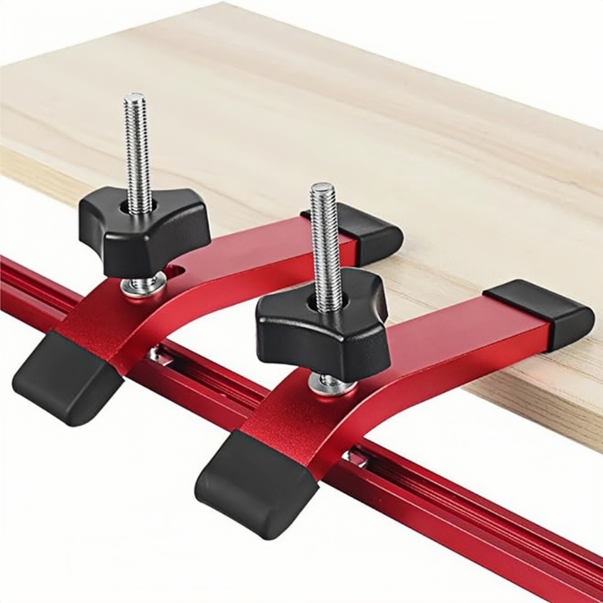 1/2Pcs 빠른 작동 홀드 다운 클램프 알루미늄 프레 - Woodworking Equipment 리뷰 및 가격
