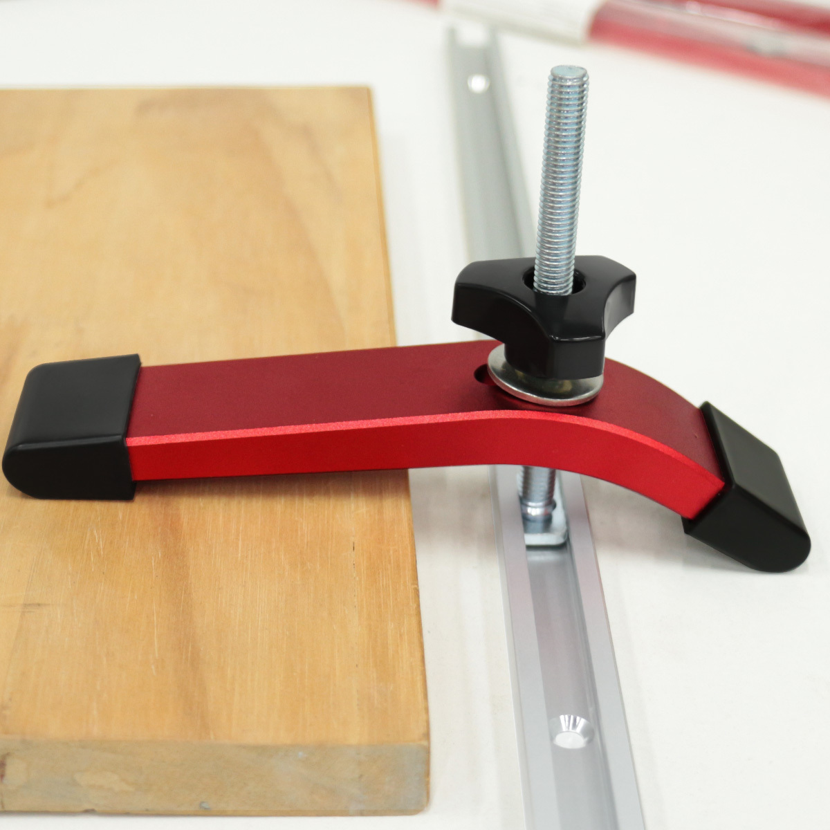 1/2Pcs 빠른 작동 홀드 다운 클램프 알루미늄 프레 - Woodworking Equipment 리뷰 및 가격