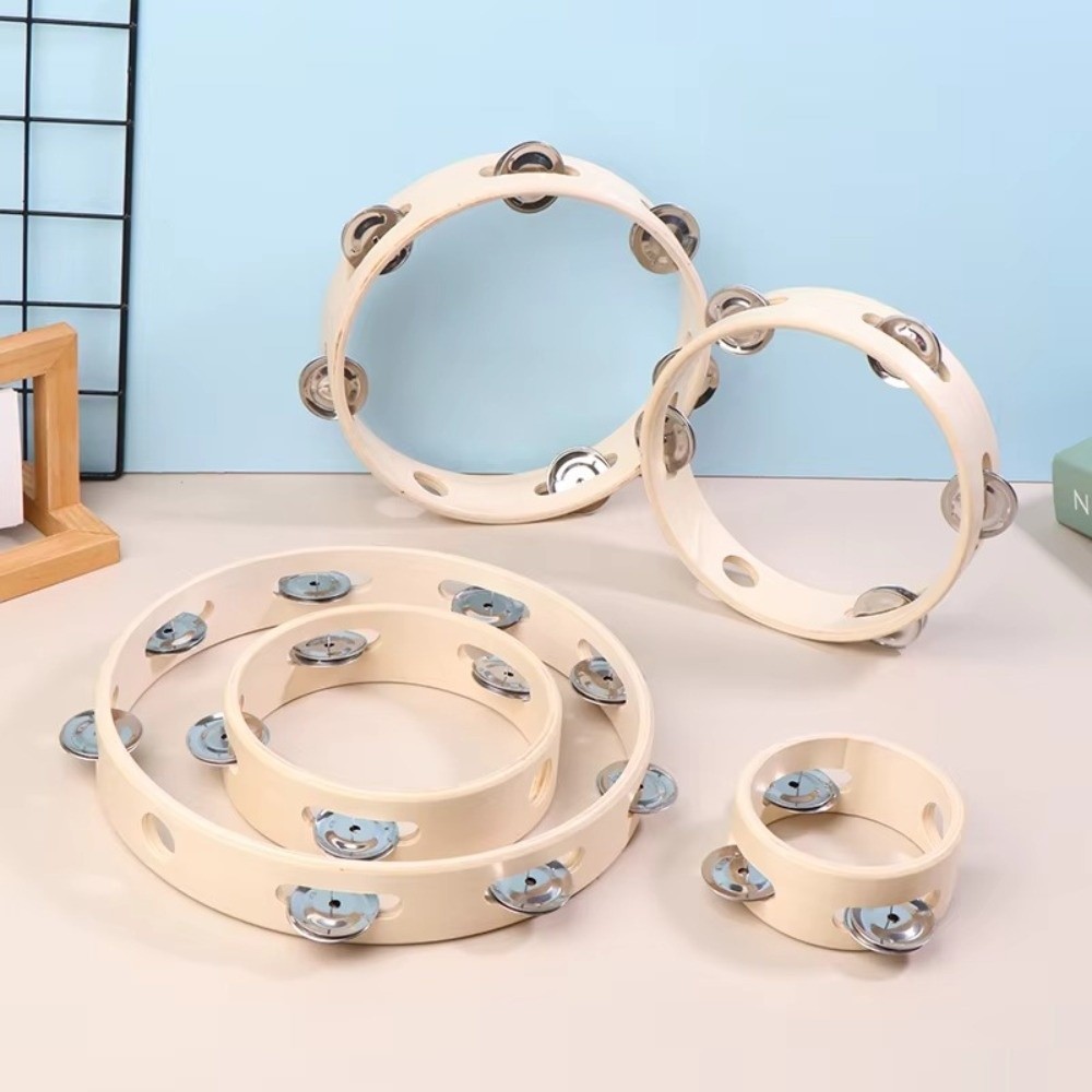 새로운 4/6/7/8/10인치 핸드 드럼 나무 링 오르 - Woodworking Kids Toys 리뷰 및 가격