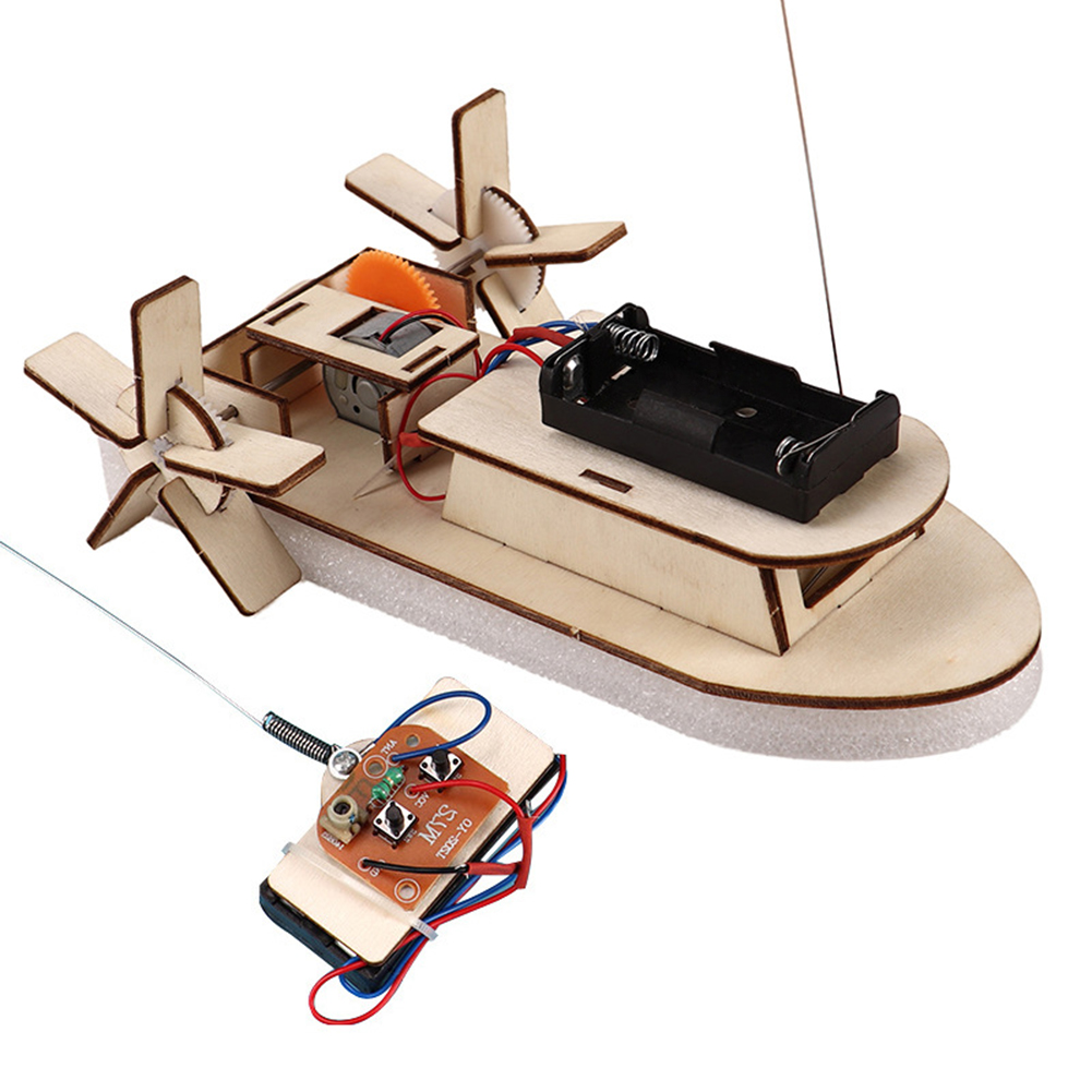 어린이 스템 전기 교육 교육 키트, DIY 보트 모델, - Woodworking Kids Toys 리뷰 및 가격