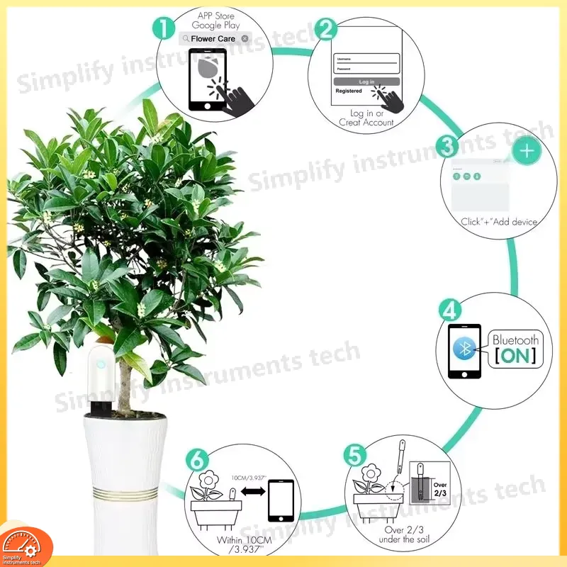 스마트 토양 수분 센서 온도 모니터 자동 정원 관개 시 - Woodworking Apps 리뷰 및 가격