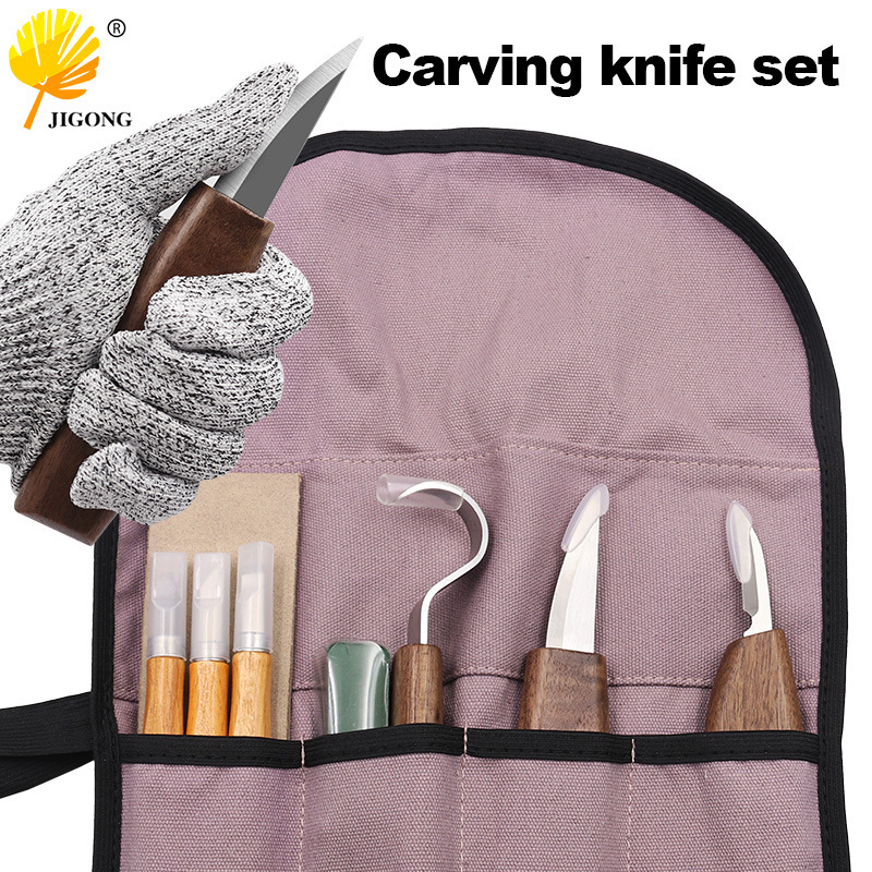 다중 사양 목공 조각 세트, 호두나무 조각 칼, 사미타 - Woodworking Gloves 리뷰 및 가격