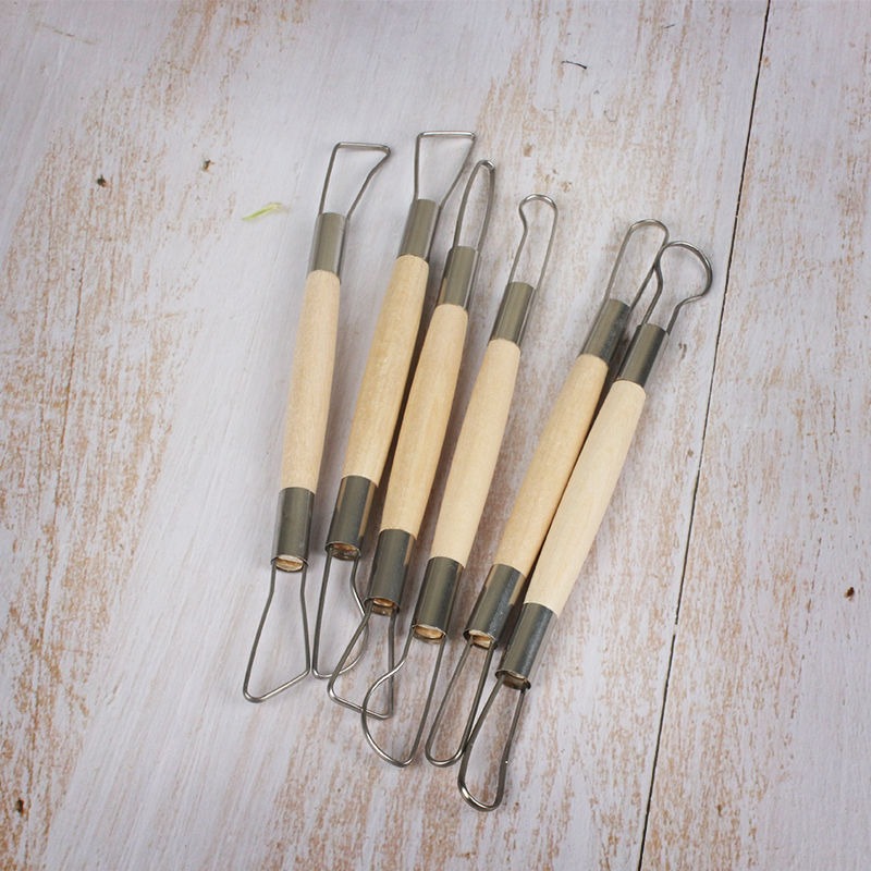 6 Pcs 강철 후프 금형 스크레이퍼 폴리머 클레이 기 - Woodworking Veneer Cutter 리뷰 및 가격