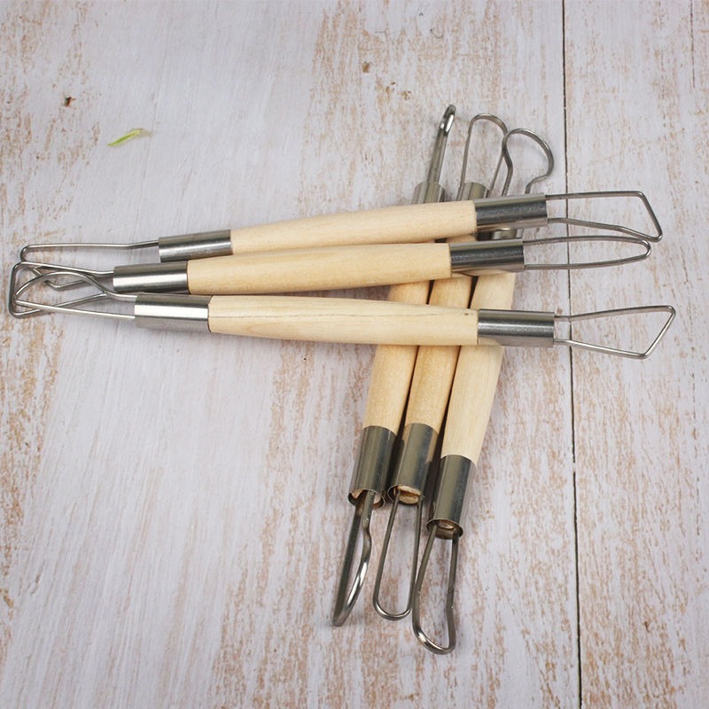 6 Pcs 강철 후프 금형 스크레이퍼 폴리머 클레이 기 - Woodworking Veneer Cutter 리뷰 및 가격