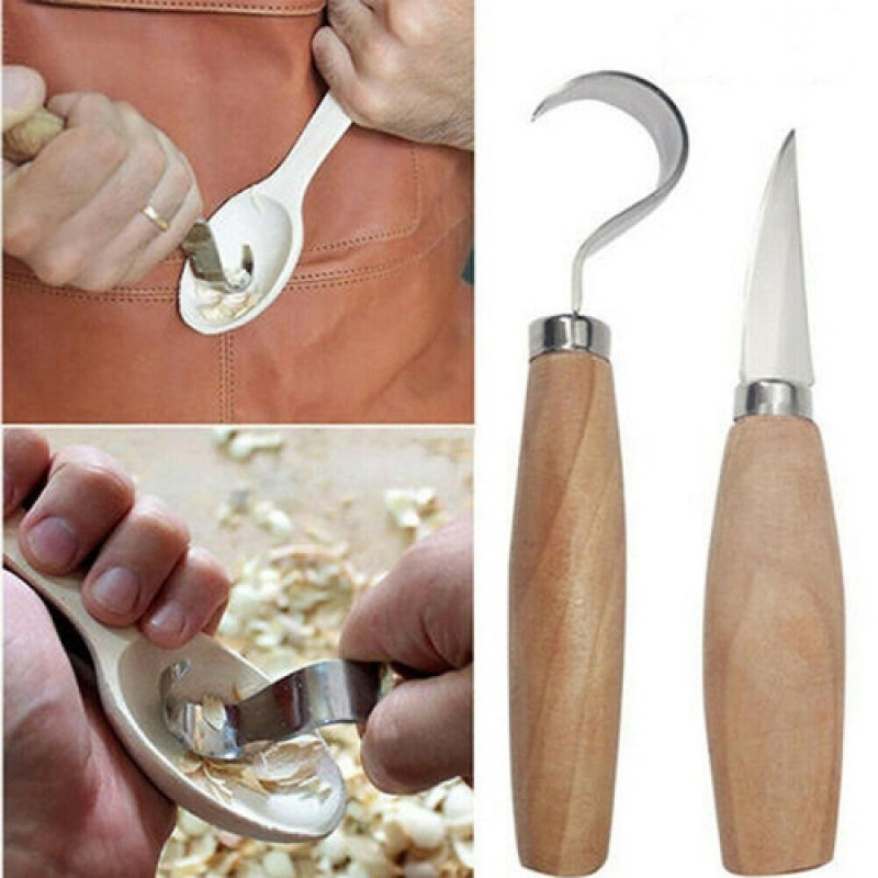 목공 조각칼, 치즐, 훅 나이프, 조각 도구, 인체공학 - Woodworking Essentials 리뷰 및 가격