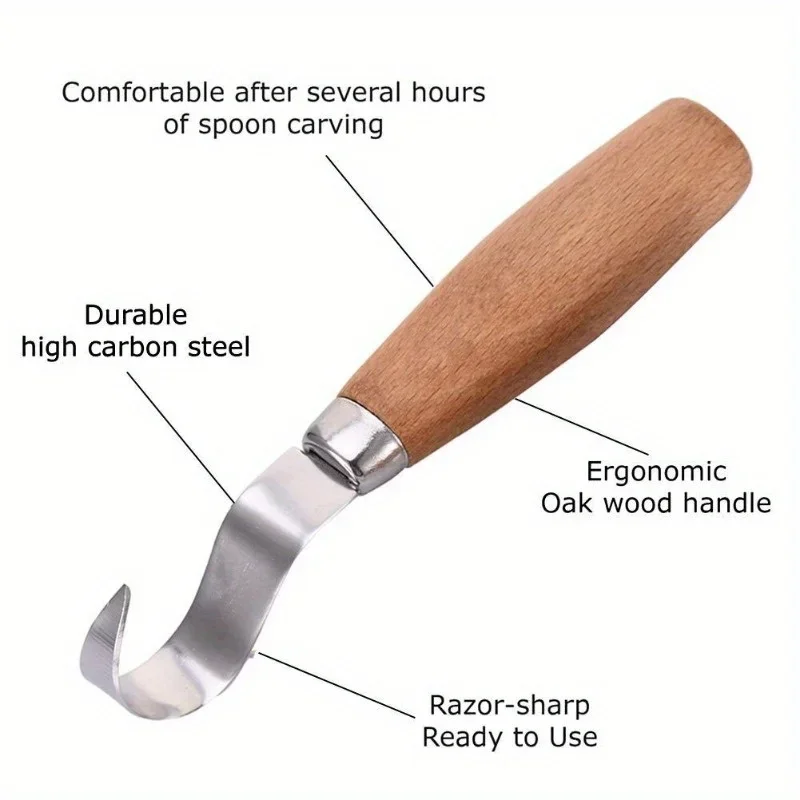 목공 조각칼, 치즐, 훅 나이프, 조각 도구, 인체공학 - Woodworking Essentials 리뷰 및 가격