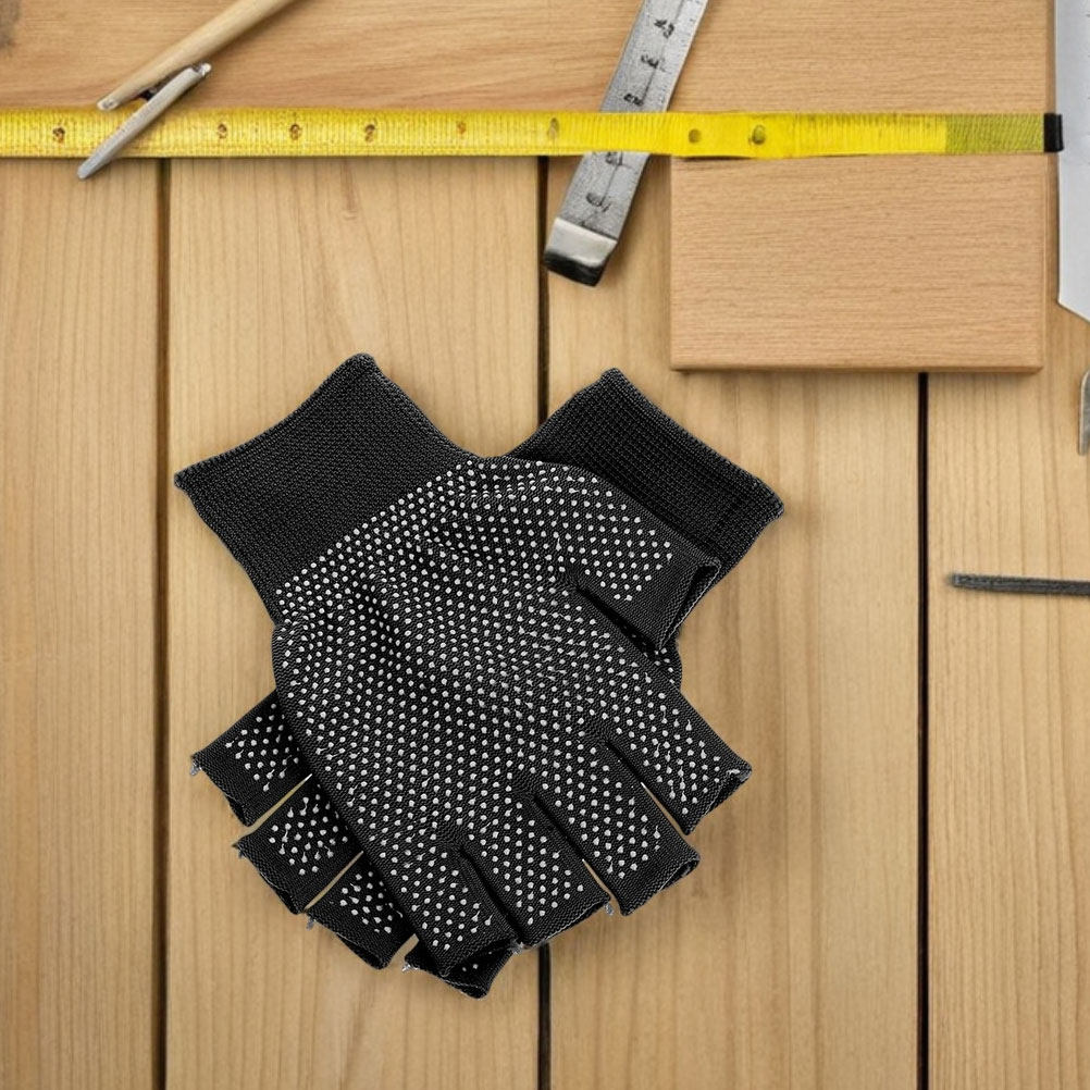 8쌍의 손가락 없는 작업용 장갑, 단단한 그립감과 미끄 - Woodworking Gloves 리뷰 및 가격
