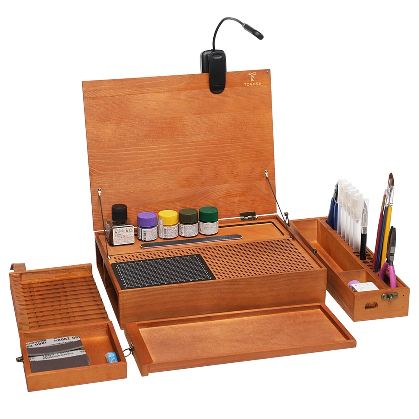 모델 제작용 취미 작업대, 절단 매트가 포함된 휴대용  - Woodworking Work Table 리뷰 및 가격