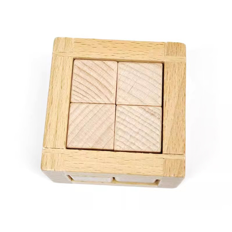교육용 분리형 장난감 인터락 퍼즐 큐브 나무 두뇌 티저 - Woodworking Kids Toys 리뷰 및 가격