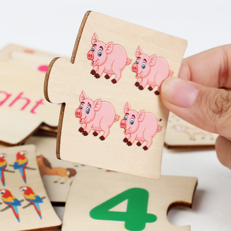 어린이 철제 상자 숫자 학습 나무 동물 음식 퍼즐 보드 - Woodworking Kids Toys 리뷰 및 가격