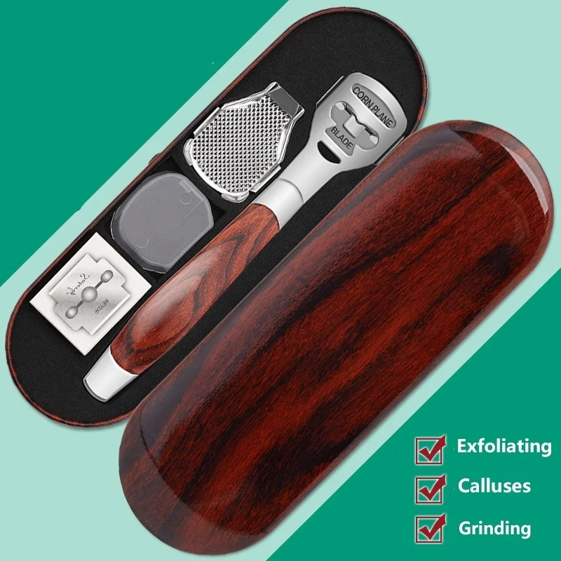 4 개/대 나무 손잡이 발 캘러스 면도기 발 뒤꿈치 피 - Woodworking Veneer Cutter 리뷰 및 가격