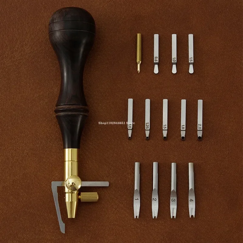 조정 가능한 다기능 커터 헤드 가죽 마킹/홈 가공 도구 - Woodworking Veneer Cutter 리뷰 및 가격