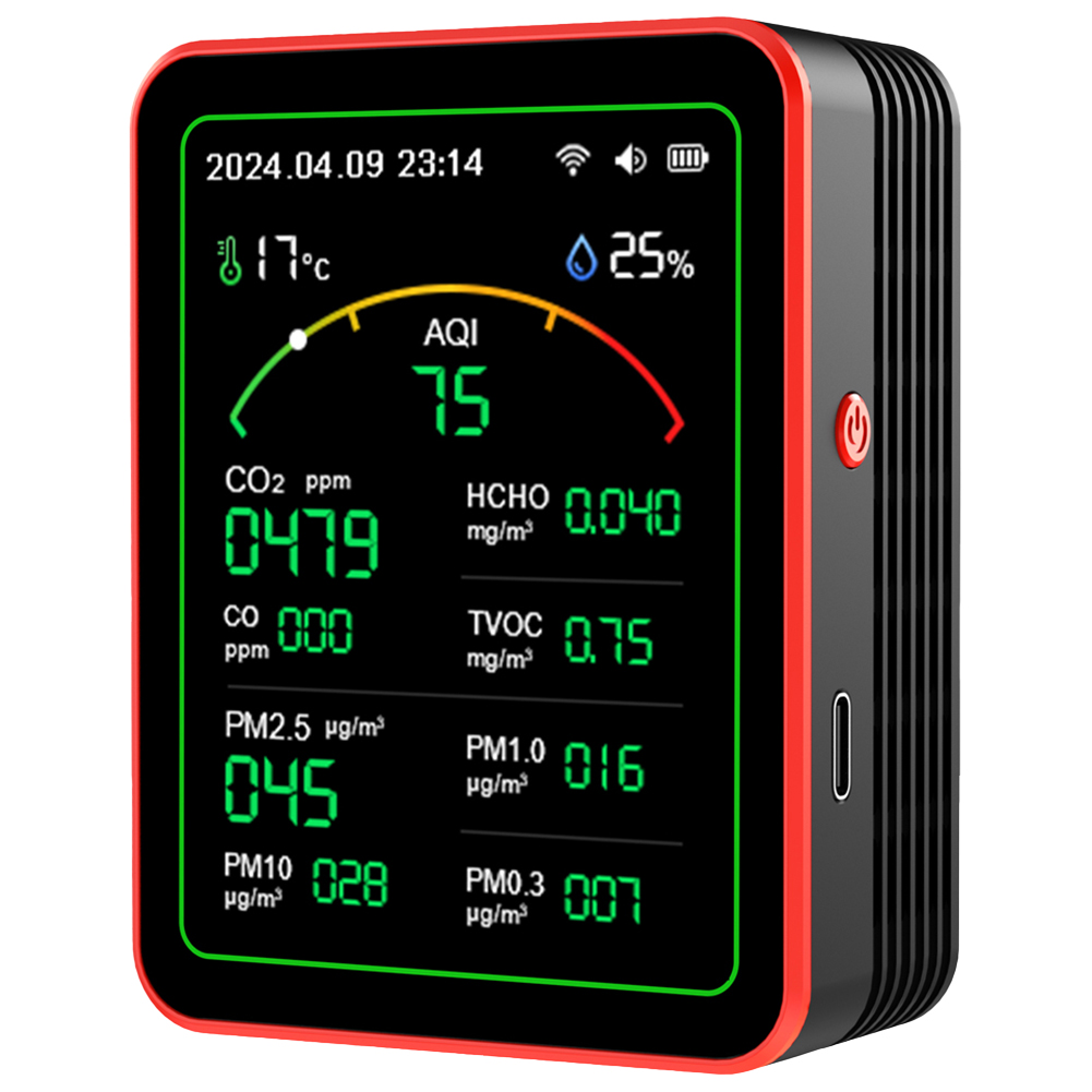WiFi 15 in 1 실내 공기질 측정기 TFT 디스 - Woodworking Apps 리뷰 및 가격